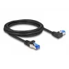 Cavo di rete DeLOCK RJ45 Cat.6A S/FTP 2 m nero