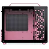 Jonsplus MATX Handle Case Z20 nero-rosa – case Mini/Micro/Flex-ATX con maniglia