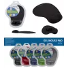 Tappetino mouse ESPERANZA EA137K, nero, con poggiapolsi in gel, base antiscivolo, utilizzo universale