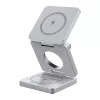 Caricabatterie wireless BlitzWolf BW-IW30 stazione di ricarica rapida 3-in-1 per iPhone e Samsung, ricarica wireless di 3 dispositivi