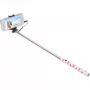 Ultron Selfie Hot Shot bianco - selfie stick da 15 - 45 cm con pulsante di scatto sull'impugnatura - per smartphone come Samsung Galaxy, iPhone e altri (173950)