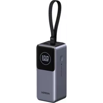 UGREEN Powerbank PB723 20000 mAh 130W ricarica rapida bidirezionale, grigio, universale