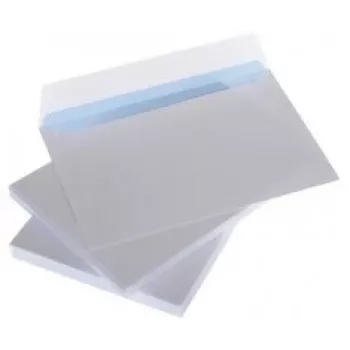 Buste con strisce C5 162x229 mm, bianco 80g x 50 pezzi