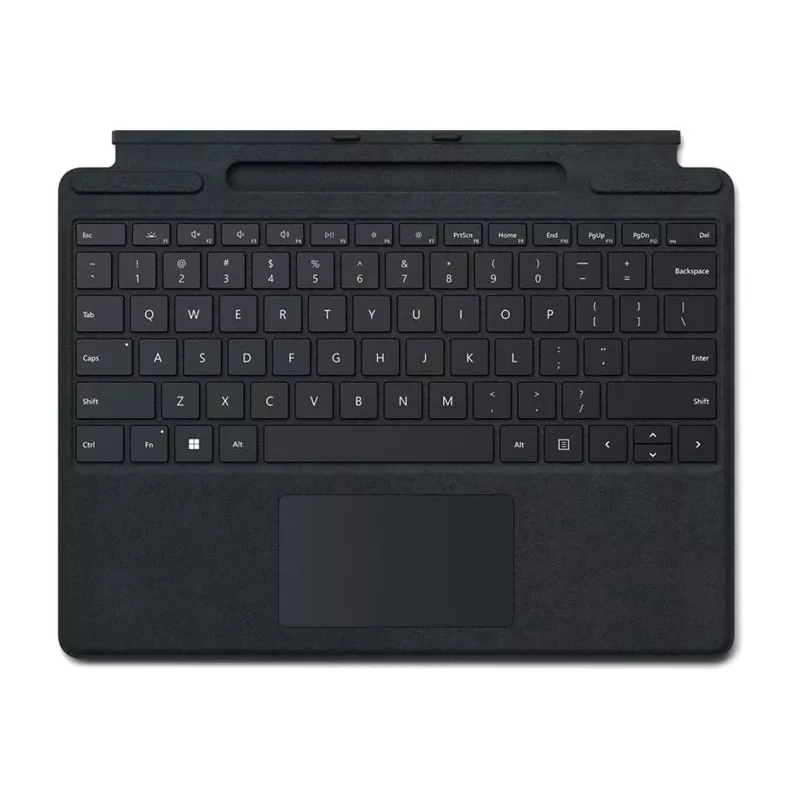 Microsoft Surface Pro Signature Keyboard - tastiera - con accelerometro, trackpad, alloggiamento e ricarica Surface Slim Pen 2 - QWERTY - GB - S