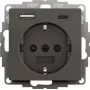 gira SCHUKO alimentatore USB 2f System 55 modello 245928