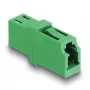 Accoppiatore fibra ottica LC simplex femmina a LC simplex femmina APC verde DeLOCK 87984
