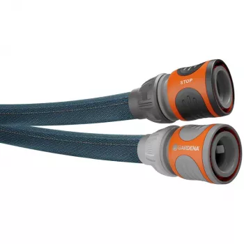 Tubo da giardino Gardena Liano 30 m PVC fuori terra nero grigio