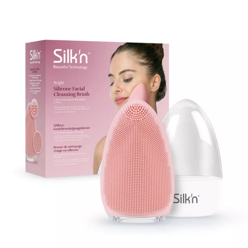 Silk'n Bright Face rosa dispositivo viso USB ricaricabile 500 mAh