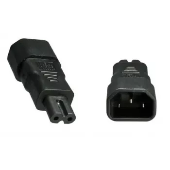 Adattatore per cavo Microconnect PE147AD C14 C7 nero