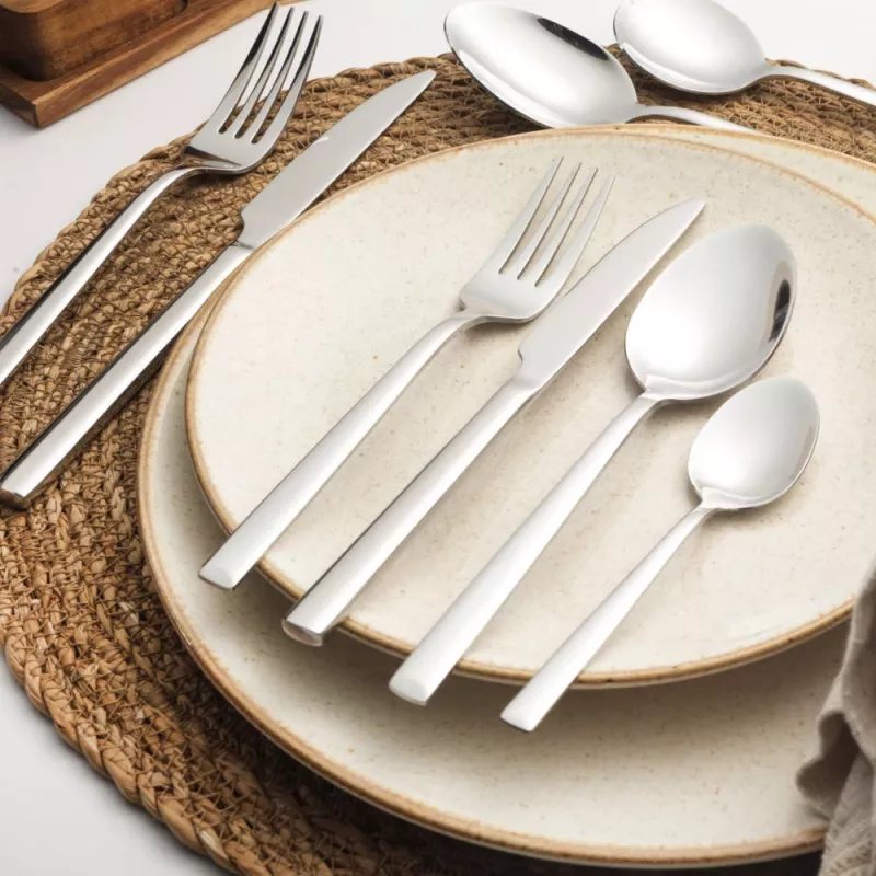 Set posate Salter BW124271EU7 — 44 pezzi, acciaio inox, lavabile in lavastoviglie