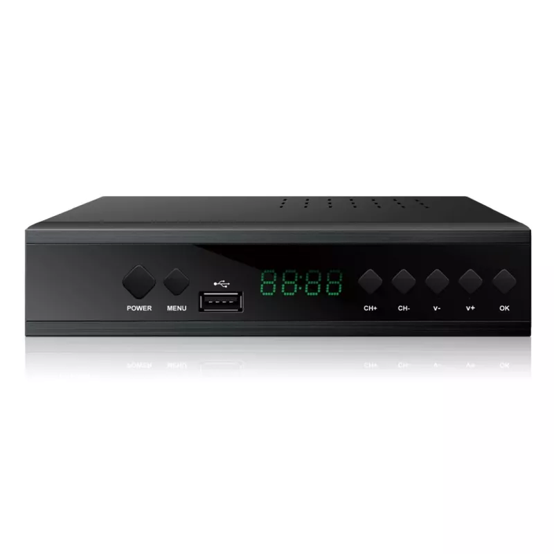 Extralink Home Tuner DVB-T2 Decoder TV digitale H.265 HEVC FULL HD USB HDMI + telecomando