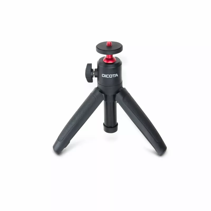 Dicota treppiede per webcam altezza di lavoro = 147 - 245 mm nero testa a sfera