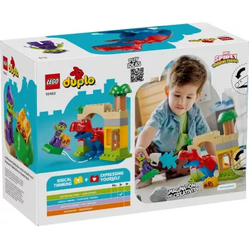 LEGO DUPLO 10463 Dinosaurio Spidey-Rex contro Green Goblin