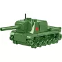 Kit di costruzione Cobi ISU 152 – tema Seconda Guerra Mondiale, 135 pezzi, verde