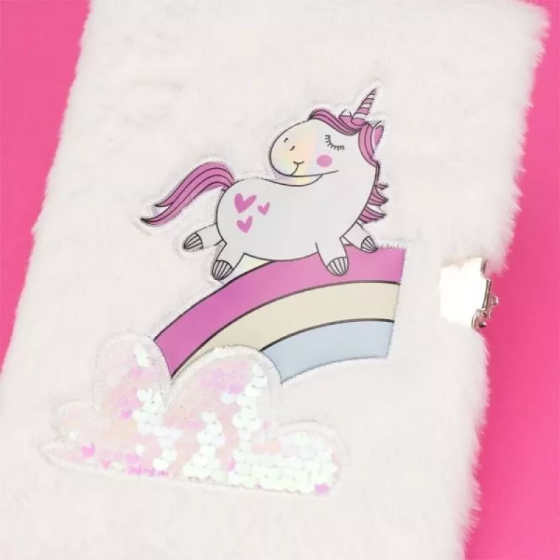 Diario con un unicorno