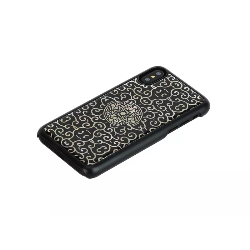 Custodia per smartphone iKins per iPhone XS / XS S Liana — nero