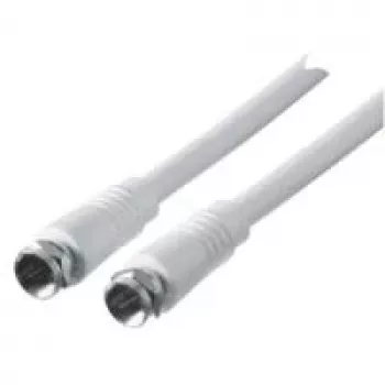 Cavo coassiale SCHWAIGER KVC15 532 F a F 1,5 m bianco