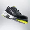 Scarpe antinfortunistiche Uvex 85438 unisex adulto nero lime poliuretano microvelluto