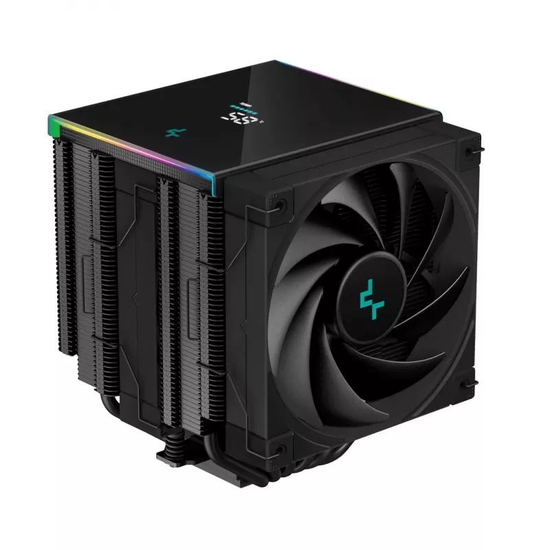 Dissipatore ad aria per processore DeepCool AK620 DIGITAL 12 cm nero 1 pezzo