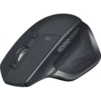Mouse wireless Logitech MX Master 2S Bluetooth Edition nero — ergonomico, connettività Bluetooth e ricevitore USB, batteria ricaricabile