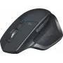 Mouse wireless Logitech MX Master 2S Bluetooth Edition nero — ergonomico, connettività Bluetooth e ricevitore USB, batteria ricaricabile