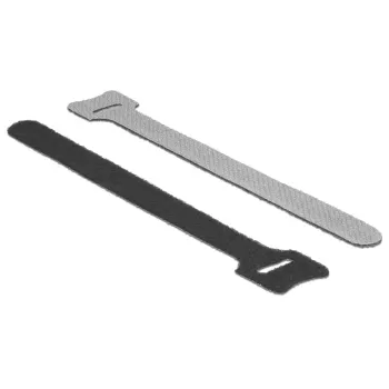 Chiusura a velcro DeLOCK 18686 nero 10 pezzi