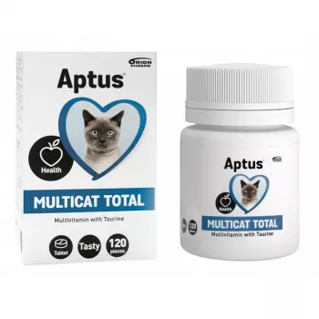 APTUS Multicat Total multivitaminico - integratore alimentare per gatti – 120