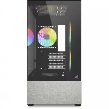 Case Sharkoon MK7 ARGB mATX 2x vetro
