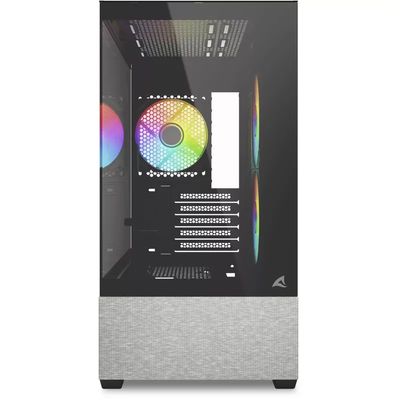 Case Sharkoon MK7 ARGB mATX 2x vetro