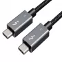 Cavo Thunderbolt 3 Extra Digital CA913343, 40 Gbps, 100 W, 2 m