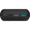 Powerbank a ricarica rapida 20.000 mAh (nero, PD, Quick Charge 3.0, Super Charge)
