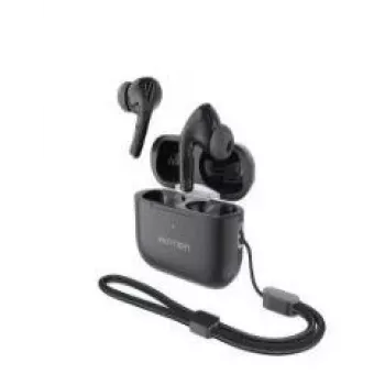 Headset wireless Vention Echo Lite E11 Pro — nero, design on-ear, modello NBVB0-PRO
