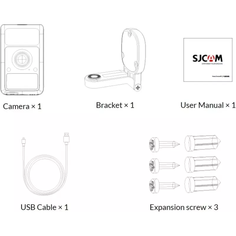 SJCAM S1 bianco