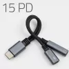 Adattatore 2 in 1 USB-C a USB-C e jack 3,5 mm PD 15W