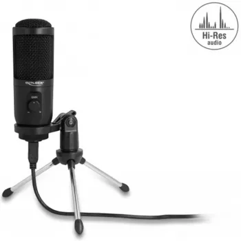 Delock - microfono - USB - nero (66832)