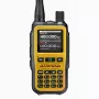 Walkie-talkie portatile Baofeng UV-5R Mini con ricarica USB-C, Bluetooth, VHF/UHF, 5 W, 1600 mAh, arancione