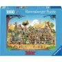 Puzzle Ravensburger 1000 pezzi Colour puzzle (cartoni animati) — larghezza 700 mm, età 14+