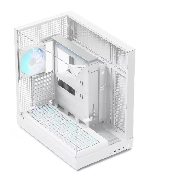 Case per PC APNX V2 — bianco, pannelli in vetro temperato x3