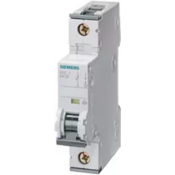 Siemens interruttore automatico magnetotermico 6 A 1 polo B (5SY4106-6)