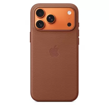 Cover Apple iPhone 17 Pro Max custodia TechWoven compatibile MagSafe arancione