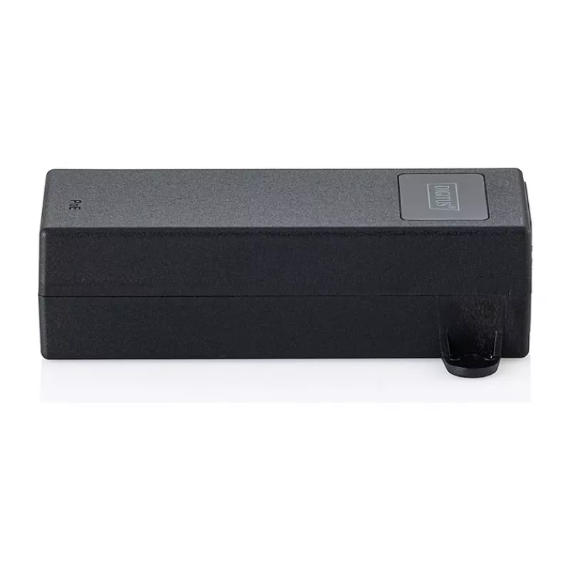 Injector PoE++ DIGITUS DN-95104-1 — Gigabit Ethernet 802.3bt, 60 W, 55 V, 100 m, nero