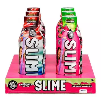 Set slime WECOOL Compound Kings — flaconi di slime assortiti, miscela multicolore
