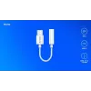 Adattatore audio USB Type 3.1 C (M) – Jack 3.5mm (F) bianco SAVIO AK-51