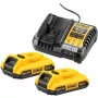 DeWALT DCB1104D2-QW caricabatterie
