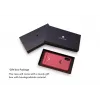 Custodia posteriore con porta carte VixFox per Samsung S9 — cover protettiva rosso rubino con porta carte