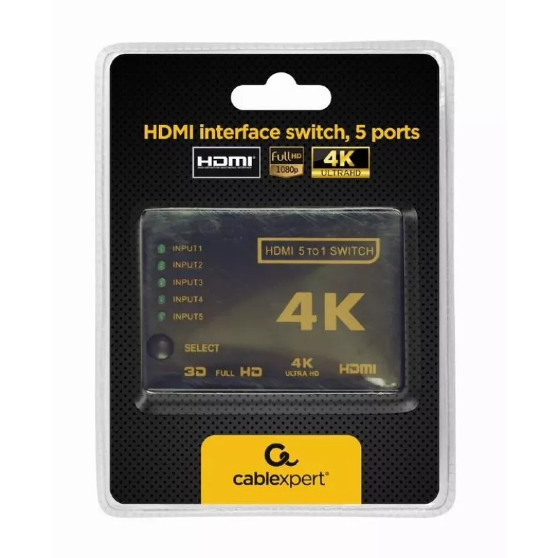 Gembird DSW-HDMI-53 switch video