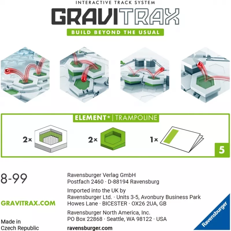 Ravensburger GraviTrax elemento trampolino accessorio per giocattolo di attività (22417)
