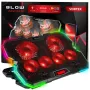 Base di raffreddamento per laptop 6 FAN VORTEX RGB