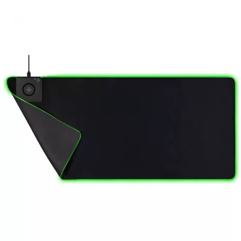 Deltaco GAM-092 - nero - monocromatico - neoprene - USB - tappetino mouse gaming