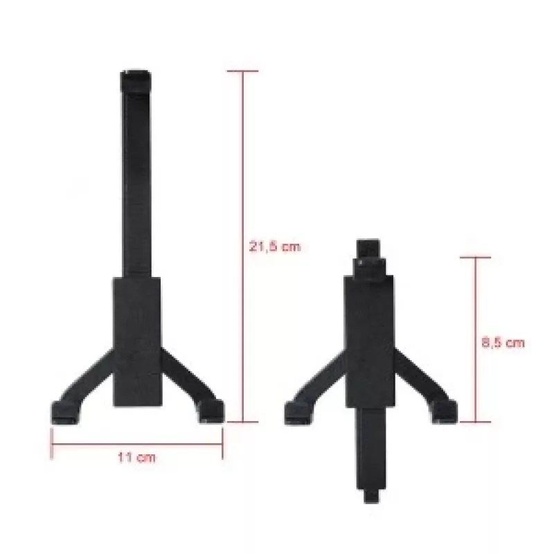 Art RAMART AX-01 supporto auto universale per tablet da 7-10 pollici, nero